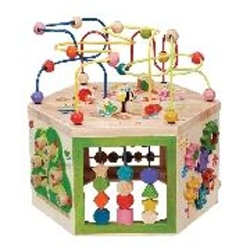 EverEarth - Grand cube d'activités jardin 7 in 1