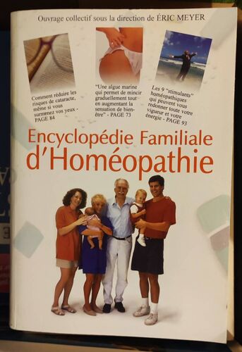 Homeopathie L'encyclopedie Familliale, 2609 Remede De Medecine Naturelle, 455 Pages