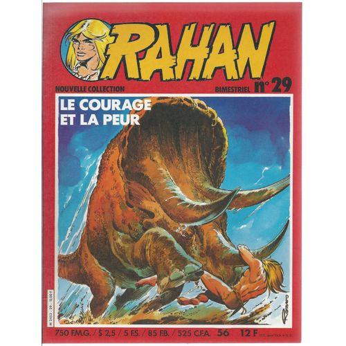 Rahan ( Nouvelle Collection ) N° 29 ( Septembre 1982 ) : " Le Courage Et La Peur "