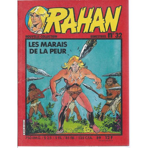 Rahan ( Nouvelle Collection ) N° 32 ( Mars 1983 ) : " Les Marais De La Peur "