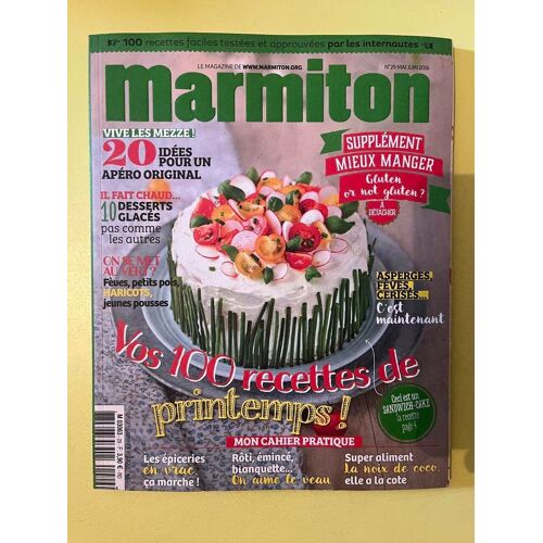 Magazine Marmiton N°29/ 2016