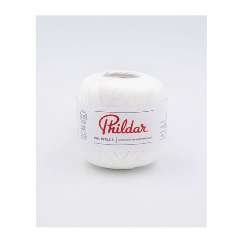 Cotons À Crocheter Phil Perle 5 - Phildar Ficelle Marron