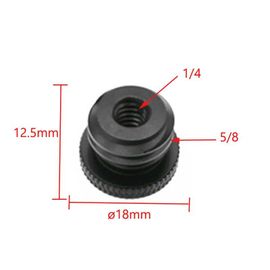 F 14-58 - Adaptateur de montage à vis de mâle à femelle, filetage de pour trépied et appareil photo, support de lumière pour Flash