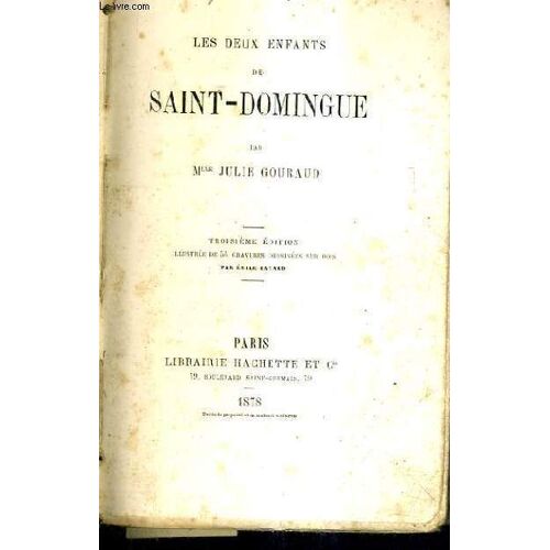 Les Deux Enfants De Saint Domingue / 3e Edition.