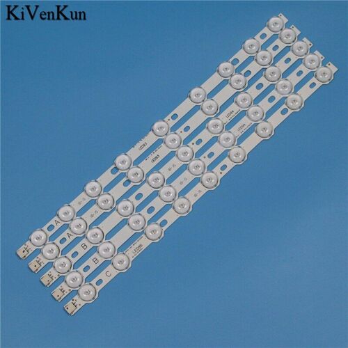 Kit de bandes de rétro-éclairage LED Toshiba, 9 lampes, 355mm, 40L1333DB, 40L1533DB ( Nipseyteko )