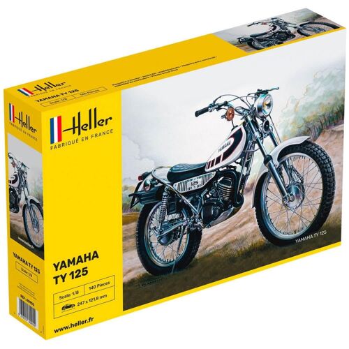 Maquette Moto : Yamaha Ty 125-Heller