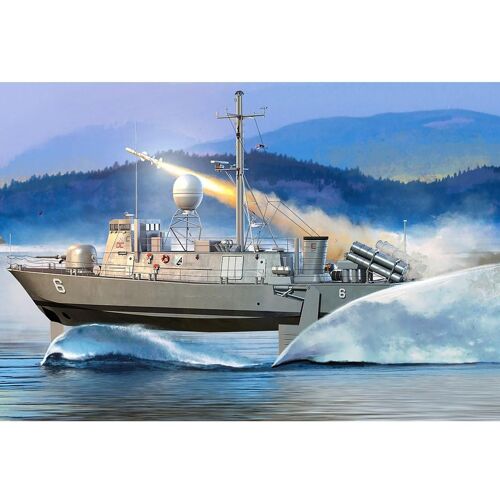 Maquette Bateau : Uss Pegasus Phm-2-Hobby Boss