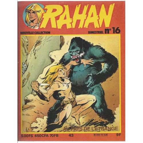 Rahan ( Nouvelle Collection ) N° 16 ( Juillet 1980 ) : " Au Pays De L'étrange "