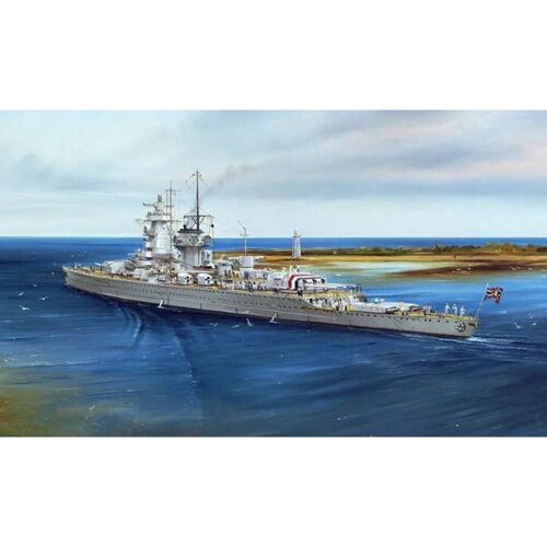 Maquette Bateau : Cuirass? Allemand Admiral Graf Spee 1937-Trumpeter