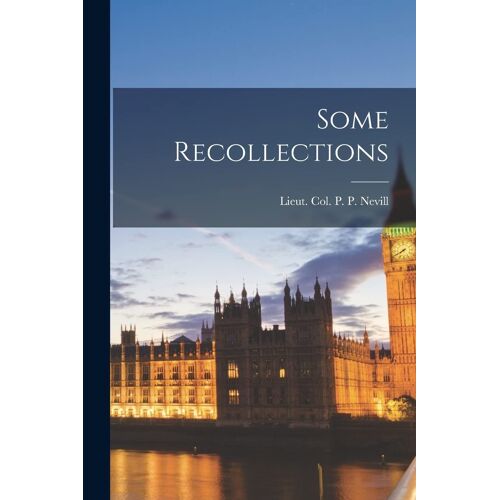 Some Recollections