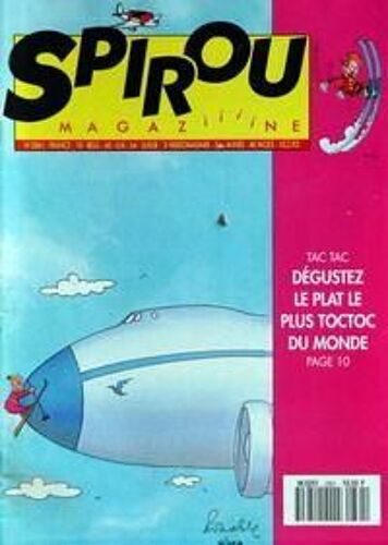 Spirou  N° 2861 Du 10/02/1993 -