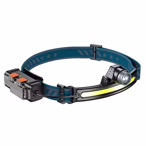 Lampe Frontale Rechargeable, Lampe Frontale Étanche À Led Avec 2 Lampes Frontales