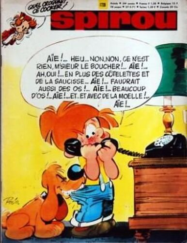 Spirou  N° 1728 Du 27/05/1971 -