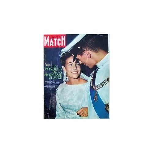 Paris Match N° 799 Du 01/08/1964 - Le Bonheur De La Princesse Claude - Elle Vient D'epouser Amedee D'aoste. Christine Caron Claude De France Et Amedee D'aoste Claude De France Mariee Elizabeth Et Margaret Mamans Josselin Delecour Vole Vers Un Reco...
