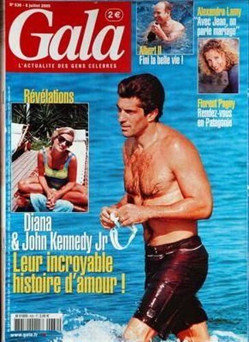 Gala N° 630 Du 06/07/2005 - Alexandra Lamy Et Jean - Albert Ii - Florent Pagny En Patagonie - Diana Et John Kennedy.