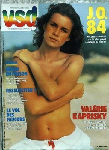 Vsd N° 361 Du 02/08/1984 - J.O. 84 - Moon En Prison - Ressusciter - Dr Martinot - Le Vol Des Faucons - Valerie Kaprisky.