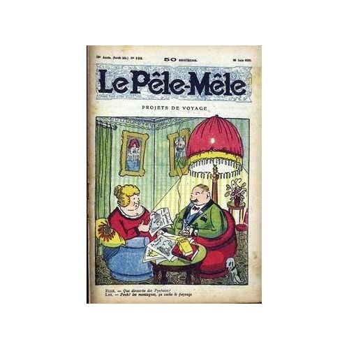 Pele Mele (Le) N° 122 Du 20/06/1926 - Projets De Voyage.