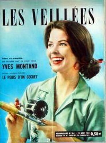Veillees (Les) N° 361 Du 12/08/1961 - Lectures Romanesques - Tricots- Ouvrages - Enquetes - Cuisine Yves Montand.