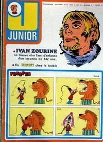 Junior N° 33 Du 15/08/1974 - Ivan Zourine - Ploeg.