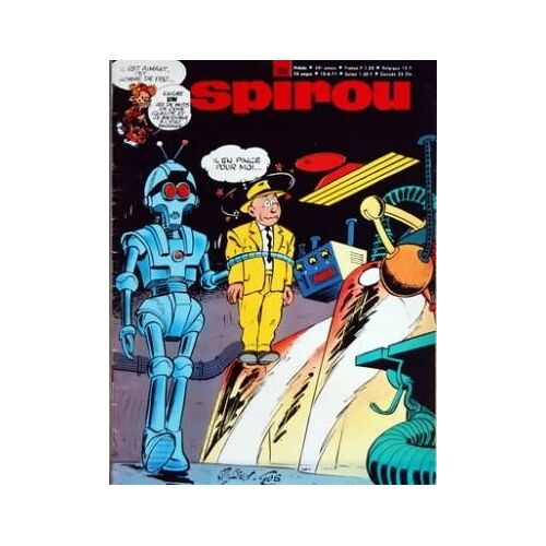 Spirou  N° 1730 Du 10/06/1971 -