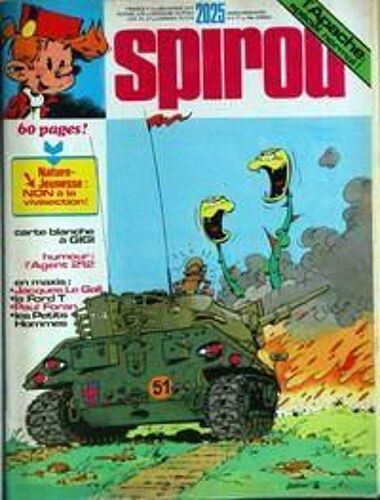 Spirou  N° 2025 Du 03/02/1977 -