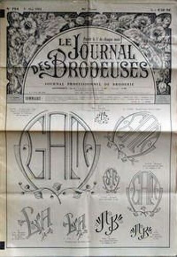 Journal Des Brodeuses (Le) N° 794 Du 01/05/1961 - Journal Professionnel De Broderie.