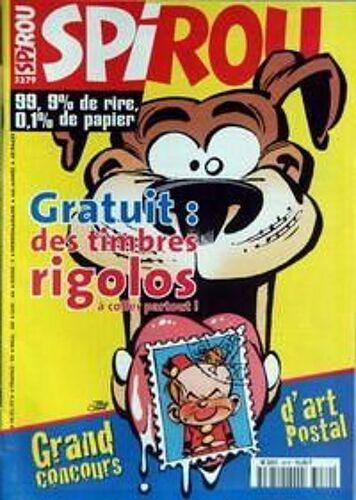 Spirou  N° 3279 Du 14/02/2001 -