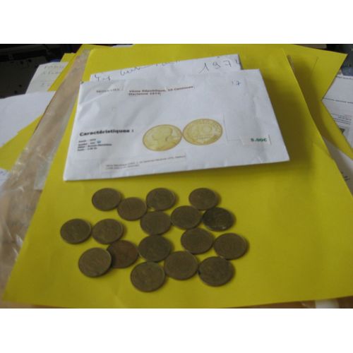 10 Centimes De Francs Marianne 1974