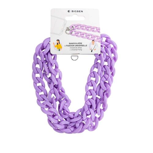 REALME BBANDMAILV - Bandoulière mailles violet