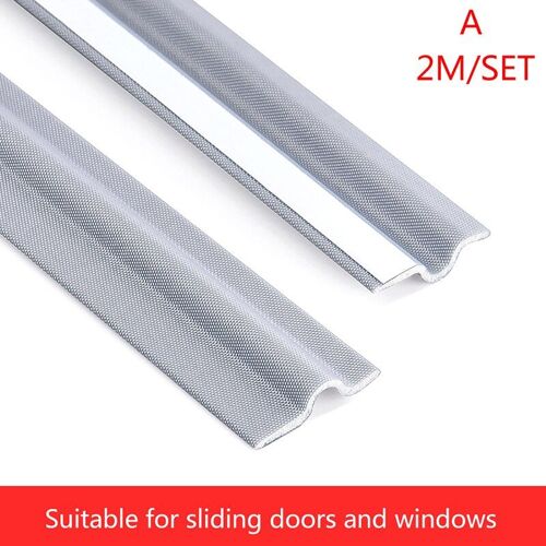 Bande d'étanchéité pour fenêtre, 2MM, mousse acoustique pour porte coulissante, coupe-vent, insonorisée