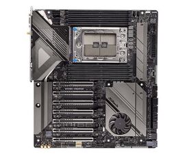 ASRock WRX80 Creator R2.0 - Carte-mère - ATX étendu - Socket sWRX8 - AMD WRX80 Chipset - USB 3.2 Gen 1, USB 3.2 Gen 2, USB4 - 10 Gigabit LAN, Wi-Fi 6E, Bluetooth - carte graphique embarquée - audio HD (8 canaux)
