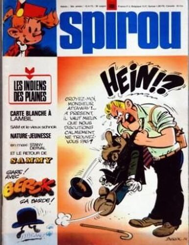 Spirou  N° 1826 Du 12/04/1973 - Lambil - Stany   -   Derval - Berck