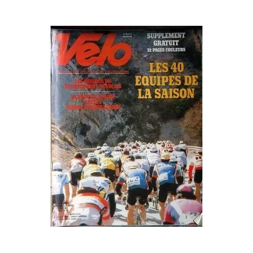 Velo  N° 175 Du 01/03/1983 - Les 40 Equipes De La Saison - Les Dessous Du Recrutement Francais - La Nouvelle Vague  -   Grezet  -   Gayant  -   Vanderaerden.