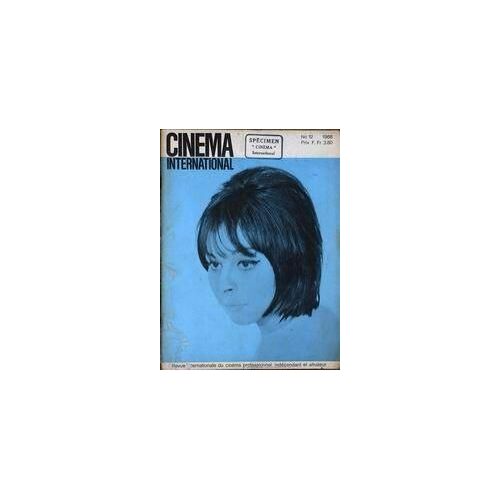 Cinema International N° 12 Du 01/01/1966 - Le Cinnema  En Bulgarie  -   Vassil Guendov - Gueorgui Stoianov-Bigor - Ivan Dinov Dans Kaline L'aigle En 1950.