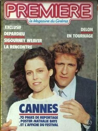 Premiere N° 99 Du 01/06/1985 - Depardieu - S. Waever - Delon - Cannes - N. Baye.