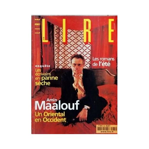Lire N° 286 Du 01/06/2000 - Les Romans  De L'ete - Amin Maalouf - Les Ecrivains En Panne Seche - Charles Juliet - J.M. Roberts - Kazuo Ishiguro - F. Vitoux - F. Nietzsche - Axel Kahn - M. Carmona - Eric Fottorino - L. Kasischke - Sagan