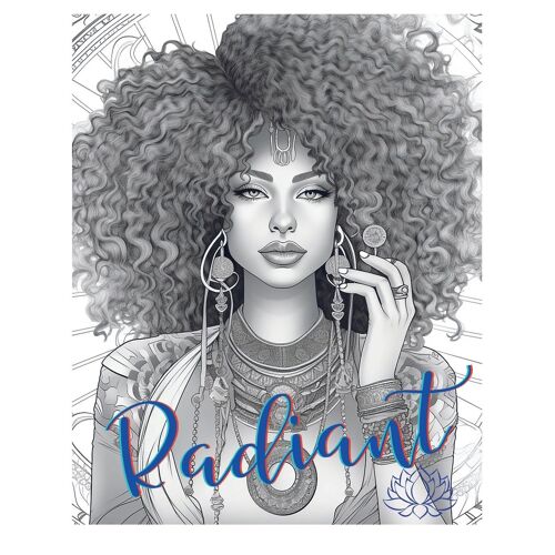 Radiant Coloring Book For Women