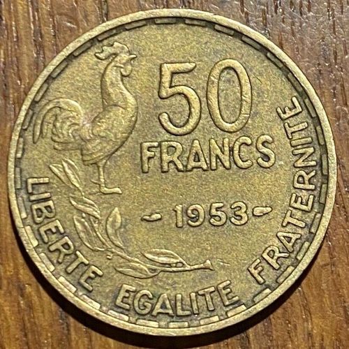 Piece De 50 Francs Guiraud 1953