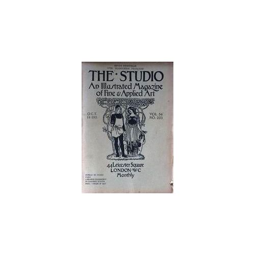 Studio (The) N° 223 Du 14/10/1911 - J.Charles Cazin - Lee Hankey - Helen Hyde - Harold Knight - Sir James Guthrie - Sir Georges Frampton.