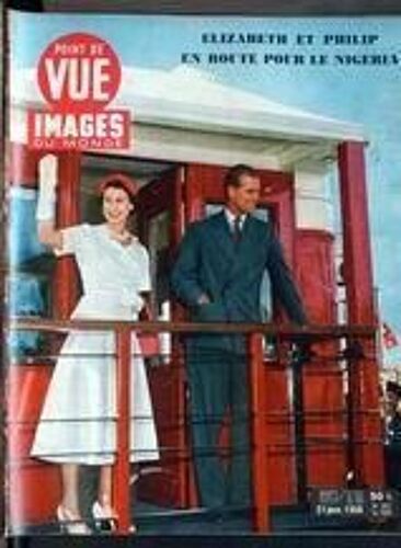 Point De Vue Images Du Monde N° 397 Du 21/01/1956 - Elizabeth Et Philip En Route Pour Le Nigeria.