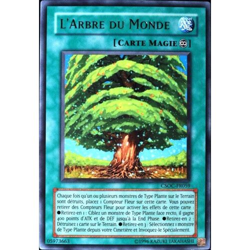 Carte Yu-Gi-Oh Csoc-Fr059 L'arbre Du Monde Neuf Fr