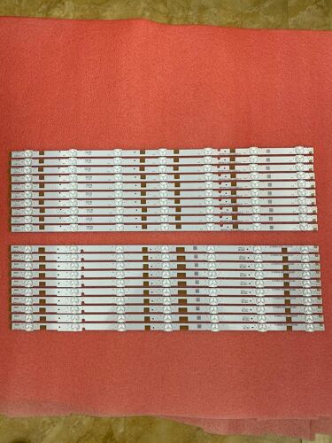 Bande de rétro-éclairage 7LED(3V), 575mm, pour TV 55 pouces, 20 pièces/ensemble, LB55065 V0_04 V1_04 77900 E213009 Nipseyteko