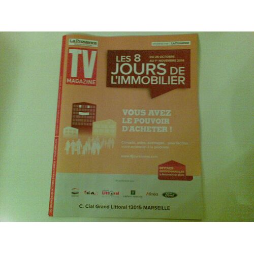 Tv Magazine La Provence N° 1447 