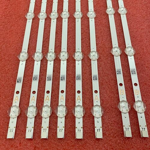 Bande rétroéclairage LED Nipseyteko, 8 pièces (6 * A 2 * B), TX-50GX550B SVV500AC1 SVV500A81_A B T500QVN-09 VES500QNYA-2D-N01