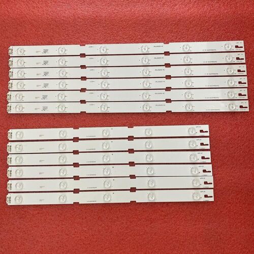Bande de rétro-éclairage LED pour Samsung, 12 pièces, pour GRUNDIG 49LENZA6627 Samsung 2015arc440 00176A Nipseyteko