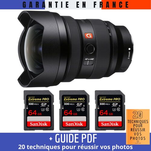 Sony FE 70-200mm f/4 G OSS + 3 SanDisk 64GB UHS-II 300 MB/s + Guide PDF ""20 TECHNIQUES POUR RÉUSSIR VOS PHOTOS""