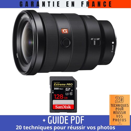 Sony FE 16-35mm f/2.8 GM + 1 SanDisk 128GB UHS-II 300 MB/s + Guide PDF ""20 TECHNIQUES POUR RÉUSSIR VOS PHOTOS""