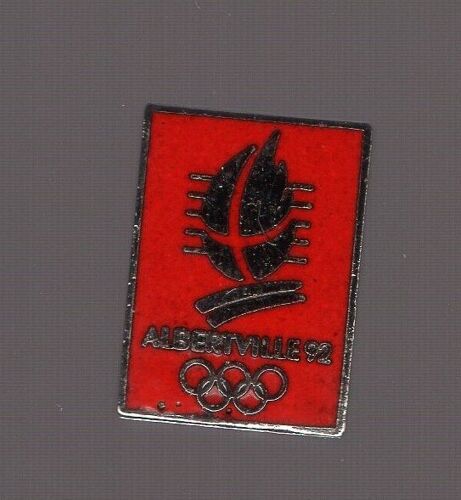 Pin's Jeux Olympiques Albertville 92 (Egf Argenté 1,3 Cm / 1,6 Cm Cojo 91)