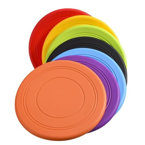 Frisbee Pour Chien 7pcs Pack - 178mm, Frisbee En Caoutchouc Naturel, Jouets Frisbee En Caoutchouc, Disques En Caoutchouc Non-Toxiques