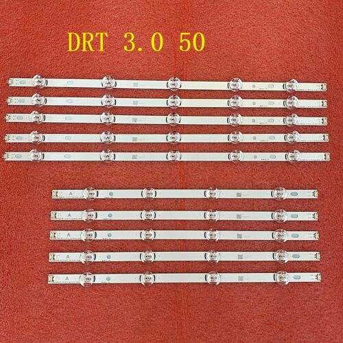 Bande de rétroéclairage LED, pour LG 50LB5800 50LB582B LC500DUE LC500DUH FG, 10 pièces Nipseyteko